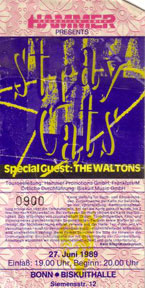 Ticket 27 June 1989